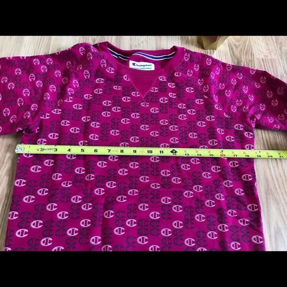 NWT CHAMPION PowerBlend Small Logo Fleece Lined Sweatshirt - Picture 8 of 8